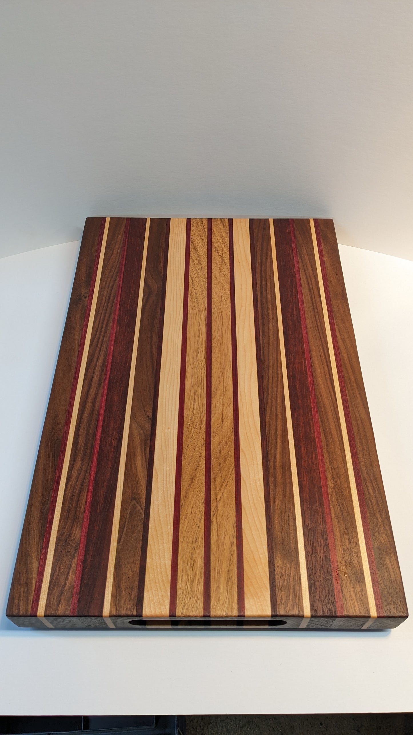 Premium Handcrafted Hardwood Chopping Board (40mm x 305mm x 460mm) with Complimentary Board Butter